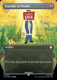 MTG fallout サージFoil ボーダーレス　世界のるつぼ　英語版 MTG fallout サージFoil ボーダーレス 世界のるつぼ 英語版