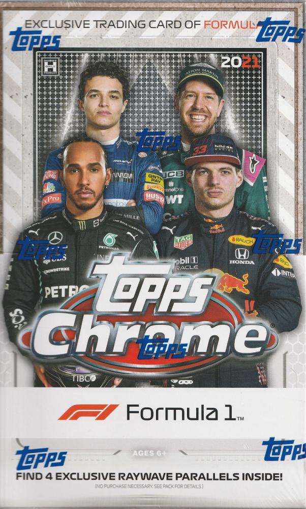 新品未開封　2021 TOPPS CHROME FORMULA 1 HOBBY