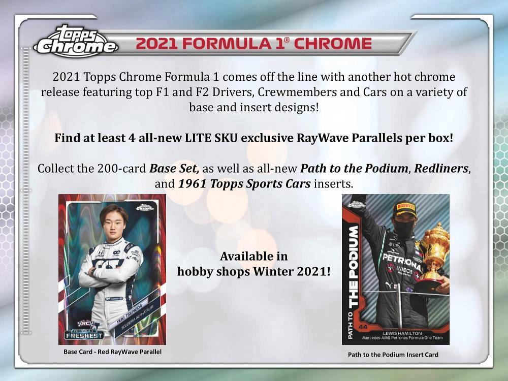 【最終価格】未開封 Topps Chrome F1 Hobby Lite BOX