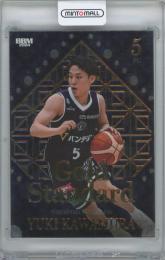 2023-24 BBM × B.LEAGUE FAST BREAK 1st Half / 河村勇輝(横浜ビー・コルセアーズ) Gold Standardインサートカード 【022/100】