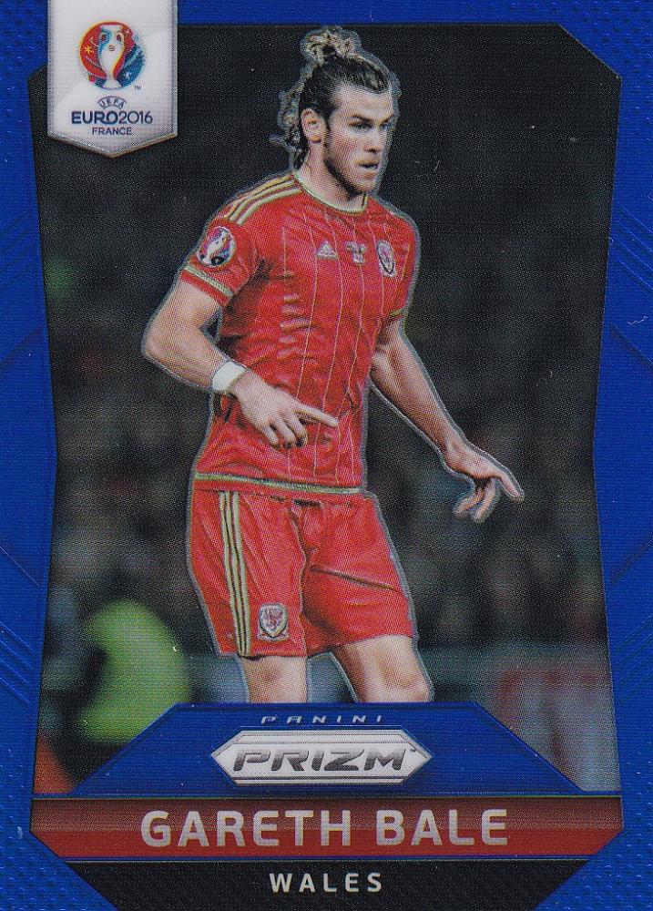 2016 Panini Prizm Eures Wales Gareth Bale Base Blue Prisms /249