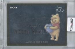 2023 EPOCH Disney創立100周年 Premier Edition #22 / くまのプーさん メタル版レギュラー・パラレル(名言)カード 【186/300】