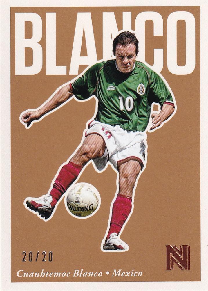 ミントモール Mint 浦和店 17 Panini Nobility Mexico Cuauhtemoc Blanco Base Bronze Lastナンバー