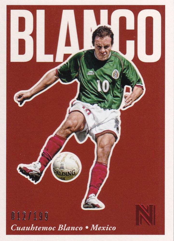 ミントモール Mint 浦和店 17 Panini Nobility Mexico Cuauhtemoc Blanco Base Redパラレル版 012 199