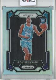 2023-24 Panini Prizm Basketball  Brandon Miller Base/Silver Prizms/RC/#152