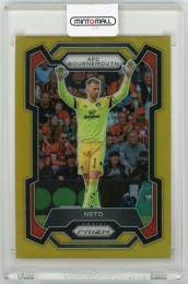 2023-24 PANINI Prizm Premier League Base Gold Prizm Parallel Neto AFC Bournemouth 1/10 First Number Card