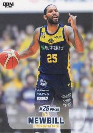2024-25 BBM×Bリーグ FAST BREAK 1st Half #015 D.J・ニュービル(宇都宮ブレックス) レギュラーカード