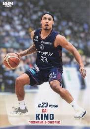 2024-25 BBM×Bリーグ FAST BREAK 1st Half #036 キング開(横浜ビー・コルセアーズ) レギュラーカード