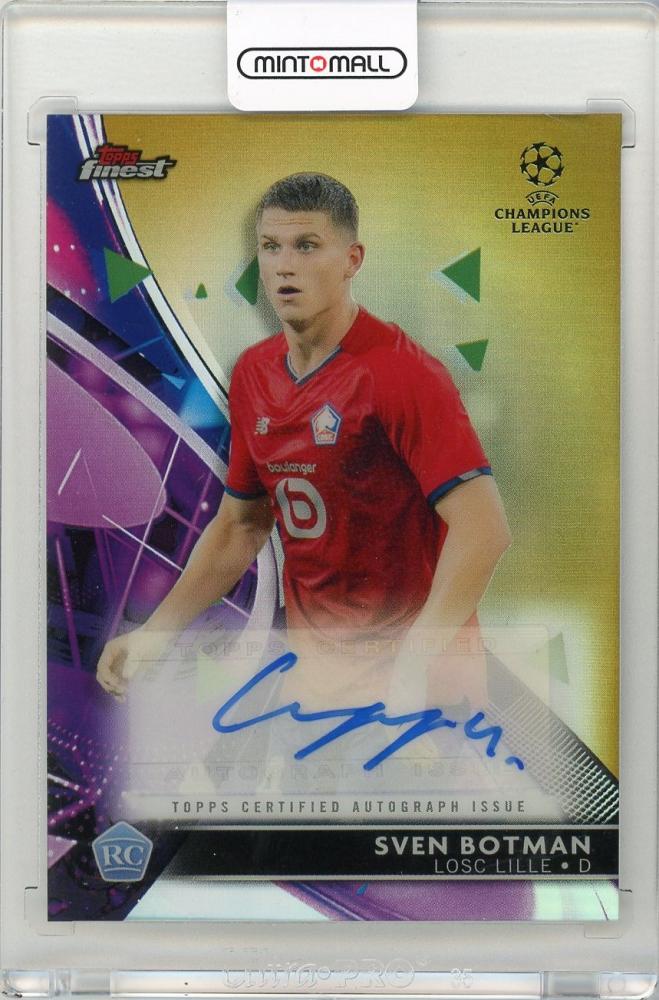 ミントモール / MINT 新宿店 / 202122 TOPPS Finest UEFA Champions League Autographs Gold Refractors Sven