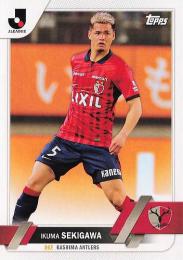 2023 Topps Jリーグ フラッグシップ #196 関川郁万(鹿島) レギュラーカード