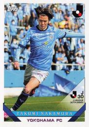 2023 Jリーグ　topps 横浜FC 中村拓海　5/5 2023 Jリーグtopps 横浜FC 中村拓海5/5