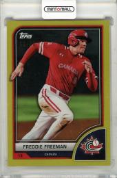 2023 Topps World Baseball Classic	Freddie Freeman	Gold	33/50