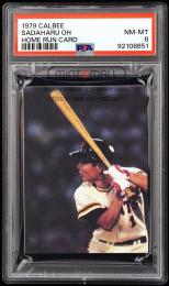 1979 Calbee Sadaharu Oh(王貞治) Home Run Card【PSA NM-MT 8】