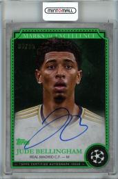2023-24 Topps Museum Collection UEFA Champions League Jude Bellingham Marks of Excellence Autographs/#EX-JB4【06/99】 Real Madrid C.F.