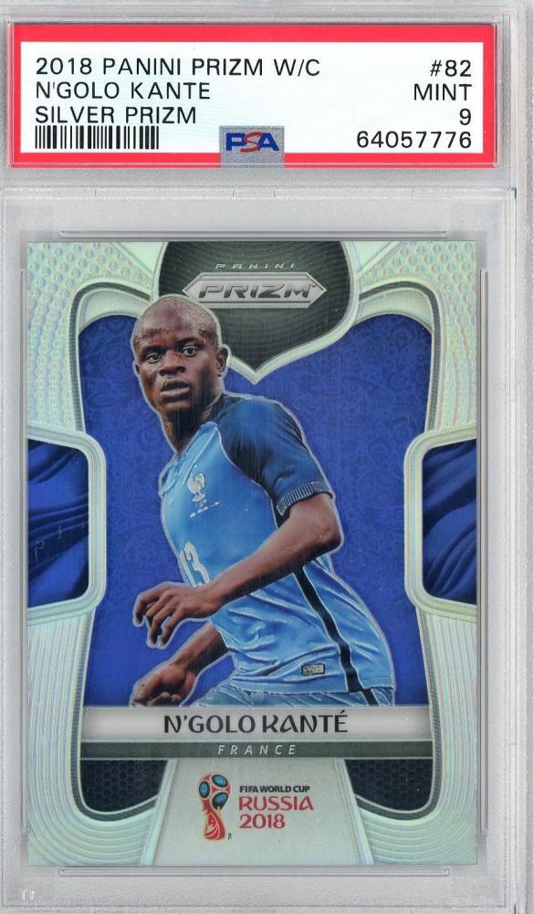 Carte N'Golo Kanté Panini Prizm 2018 – France, Coupe Du Monde, N°82