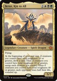mtg 稀少 箔押し プロモ 全族党に連なる者ベトー FOIL tdm