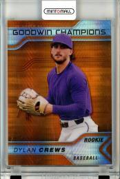 2023 Upper Deck Goodwin Champions Baseball Dylan Crews P36 Rookie Platinum Orange Prizm Parallel 430/499