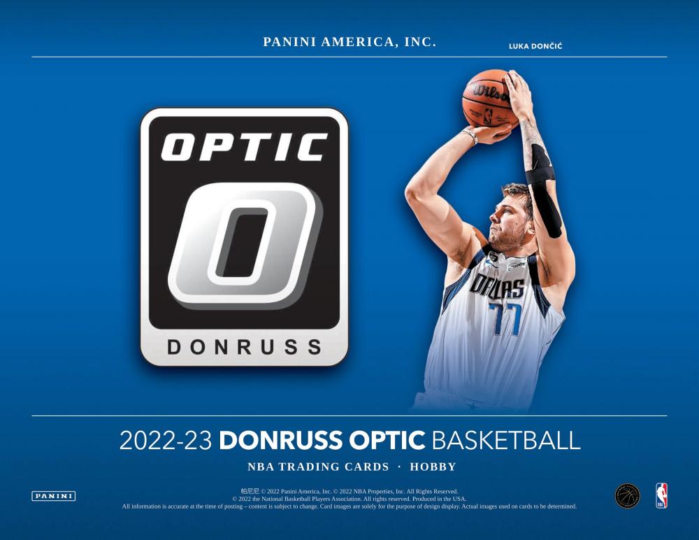 ミントモール ⁄ MINT-WEB店 (ボックス通販) ⁄ NBA 2022-23 PANINI DONRUSS OPTIC BASKETBALL  HOBBY