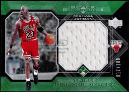 2004-05 Black Diamond #MJ Michael Jordan Jerseys Triple Diamond【17/100】 Chicago Bulls