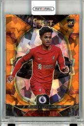 2022-23 Panini Select Premier League Fabio Carvalho #56 RC Terrance Orange Ice【23/25】 Liverpool FC