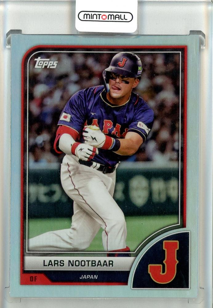 2023 Topps World Baseball Classic Lars Nootbar Foilfractors Team Japan