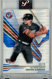 2024 Topps Pristine Heston Kjerstad #26 RC Pristine Blue【37/75】 Orioles