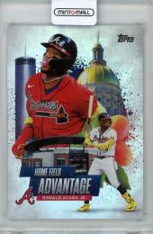 2025 TOPPS MLB TOKYO SERIES 2025 SERIES ONE Ronald Acuna Jr. HOME FIELO ADVANTAGE Atlanta Braves
