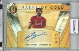 2019-20 Panini Gold Standard Soccer  Divock Origi Marks of Gold 31/149