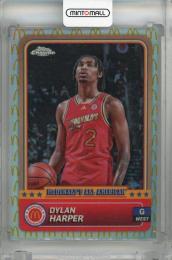 2024 Topps Chrome McDonald’s All American Dylan Harper  McDonald’s Logo Refractor #38 ※裏面初期傷あり West