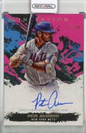 2021 Topps Inception New York Mets Pete Alonso Rookie and Emerging Stars Autographs Magenta 22/99