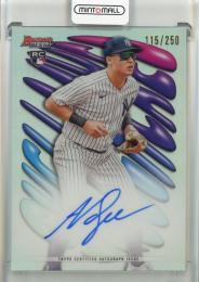 2023 Bowman's Best New York Yankees Anthony Volpe Shellacked Autographs 115/250