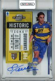 2020-21 Panini Chronicles Soccer Fabio Cannavaro Contenders Historic Rookie Ticket Serie A Autographs/#3【164/199】 Parma Calcio