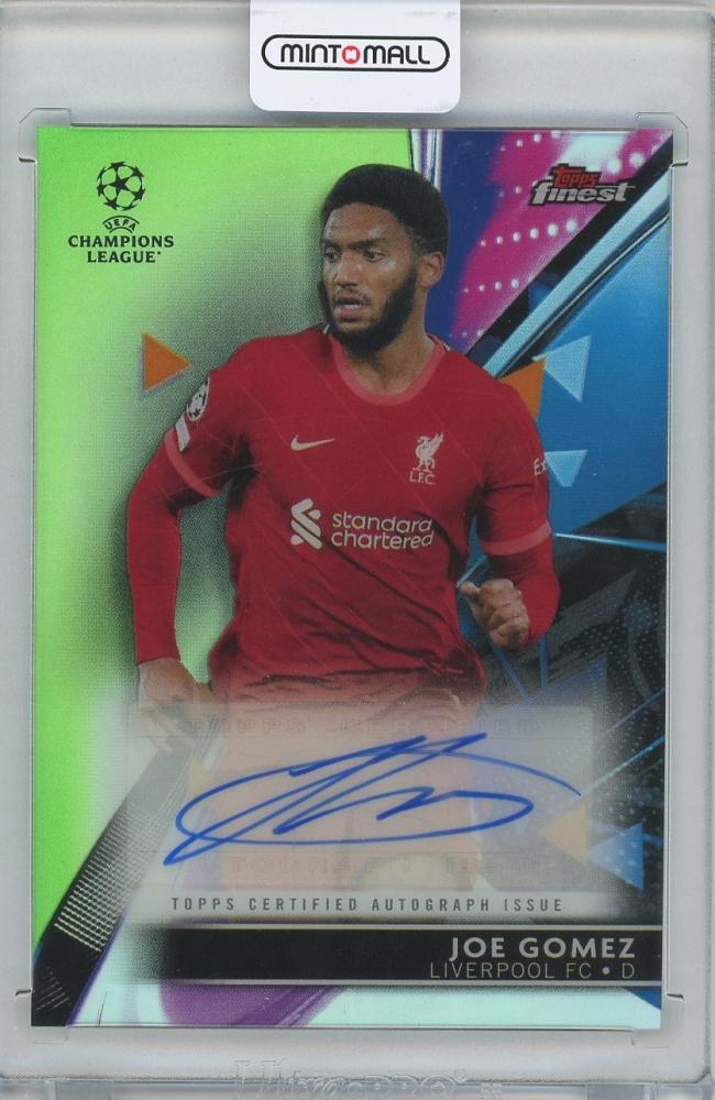 Carte Topps Finest Dejan Kulusevski Auto Neon Green Wave 57/99 - Juventus 2021-22