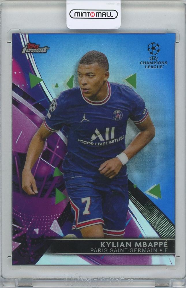 150枚限定 チームカラー！ MBAPPE TOPPS FINEST 2020