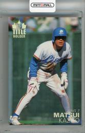 1999 カルビー 松井稼頭央 タイトルカード 西武ライオンズ