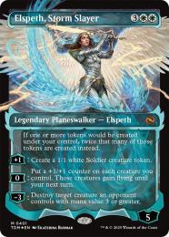 mtg 嵐の討伐者、エルズペス　foil 2枚 FOIL)嵐の討伐者、エルズペス/Elspeth, Storm Slayer《英語》【TDM】