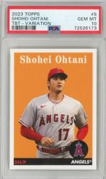 2023 TOPPS Shohei Ohtani #5【PSA10】 Los Angeles Dodgers