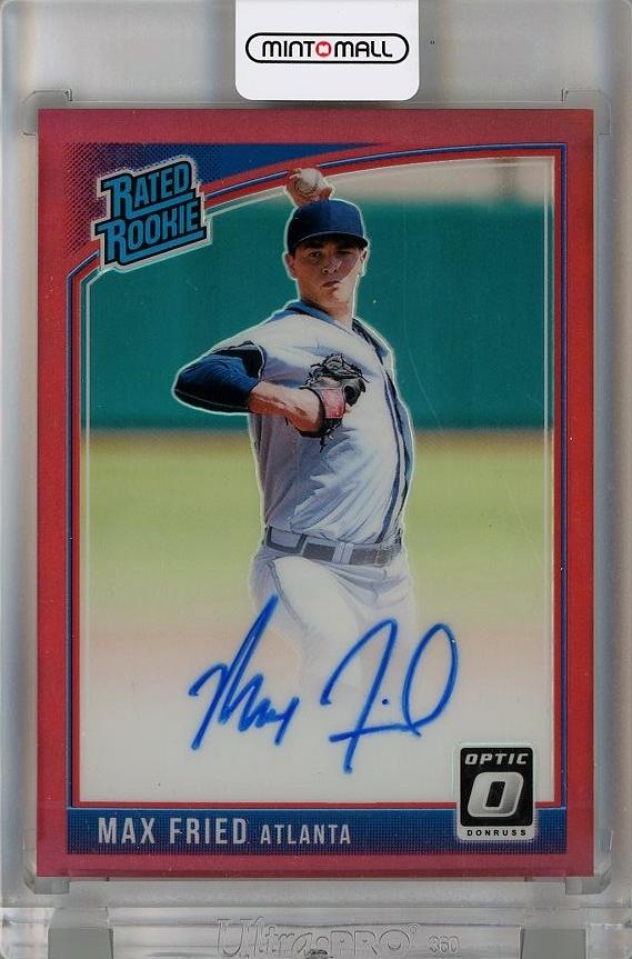 MAX FRIED RC 直筆 auto MLB 2018 Panini /49 MAX FRIED RC 直筆 auto