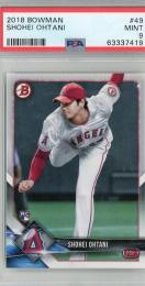 2018 BOWMAN  Shohei Ohtani #49【PSA9】 Los Angeles Dodgers