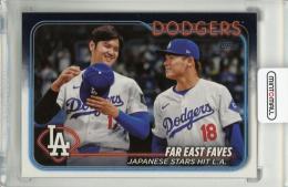 2024 Topps Update Shohei Ohtani / Yoshinobu Yamamoto Far East Faves #US13