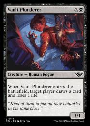 【OTJ】【ENG】【Foil】《金庫の略取者/Vault Plunderer》