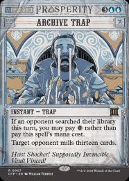 MTG 書庫の罠/Archive Trap Foil 日本語版 ４枚セット mtg 書庫の罠 foil 4枚セット MTG 書庫の罠/Archive Trap Foil 日本