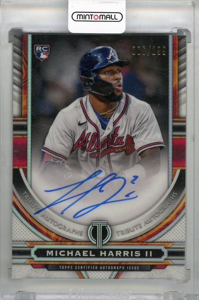 セール実施中 TOPPS TRIBUTE MICHAEL HARRIS II 直筆サイン 