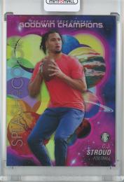 2023 UPPER DECK GOODWIN CHAMPIONS  C.J. Stroud Platinum/Splash of Color/Cosmic 141/199