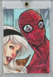 2020 Upper Deck Marvel Masterpieces Spider-Man/Art by Effix Sketch Sketch Card【1/1】
