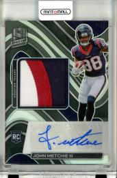 2022 Panini Spectra  John Metchie Ⅲ #216 RC Rookie Patch Autograph 020/125