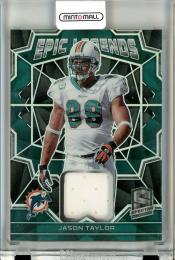 2022 Panini Spectra  Jason Taylor ELM-JTA Epic Legends Materials  10/99