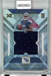 2022 Panini Xr  Treylon Burks RXL-12 RC Rookie XL Materials 19/75