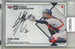 プロ野球ヤクルトスワローズ古賀優大手形色紙　新品未使用　神宮球場　レア商品 ミントモール / MINT 千葉店 / BBM 東京ヤクルトスワローズ 2025 古賀