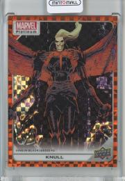 2023 UPPER DECK MARVEL PLATINUM  Knull Base/High Series/Orange Checkers/#128 17/33